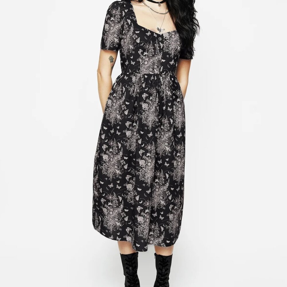 NWT Disturbia Midi Dress Size US 2 - Picture 3 of 8